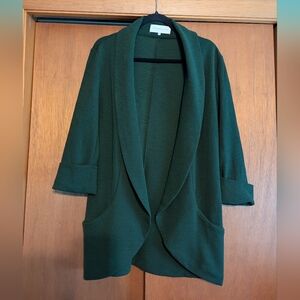 French Mauve tunic blazer